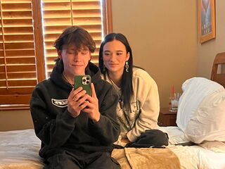 hot naked webcam couple having sex SageandWill