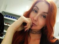 naughty camgirl fingering shaved pussy KristyRed