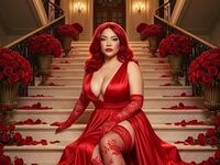 camgirl masturbating with sex toy LailaAdarah